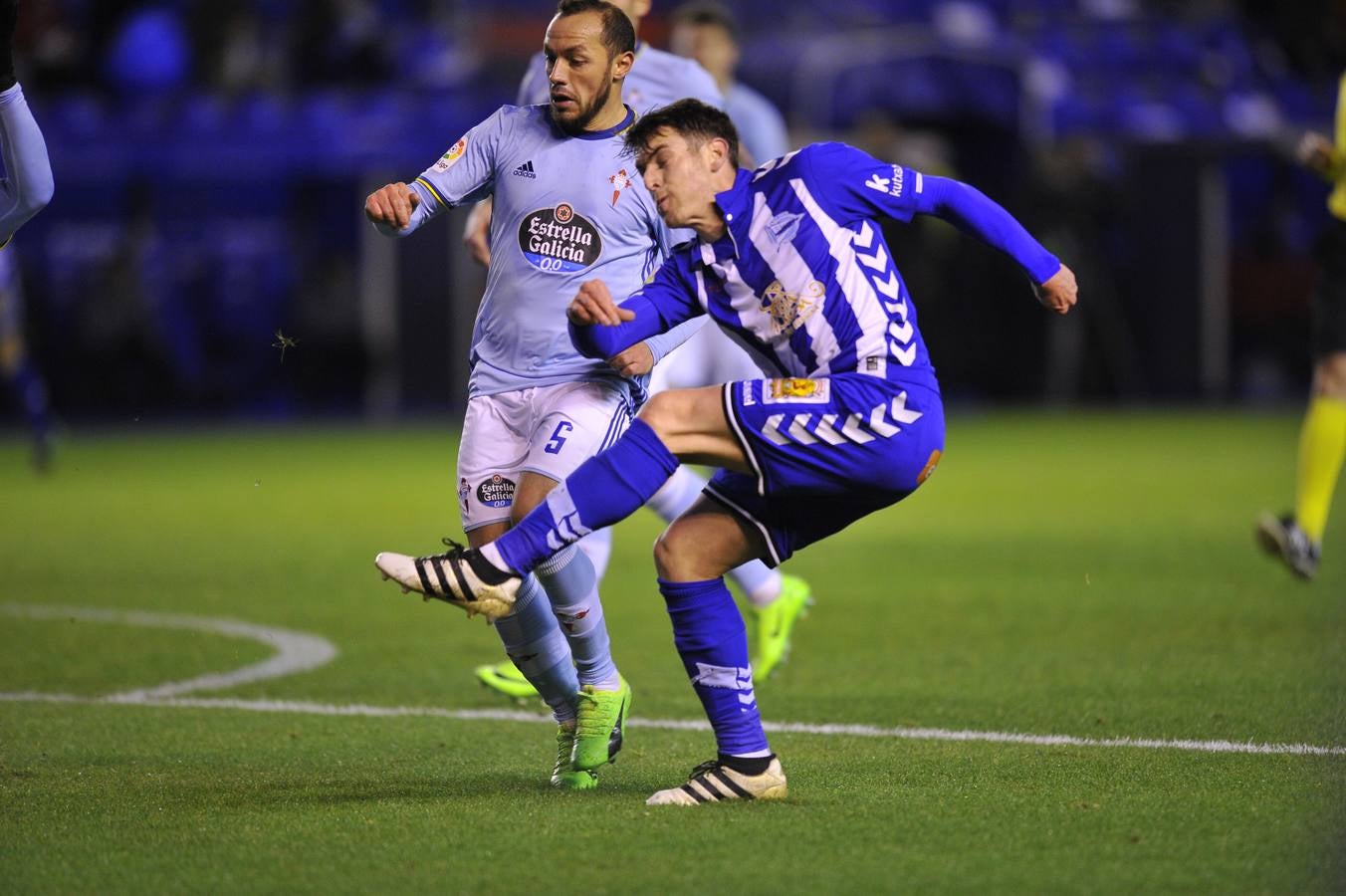 Semifinal de Copa entre el Alavés y el Celta