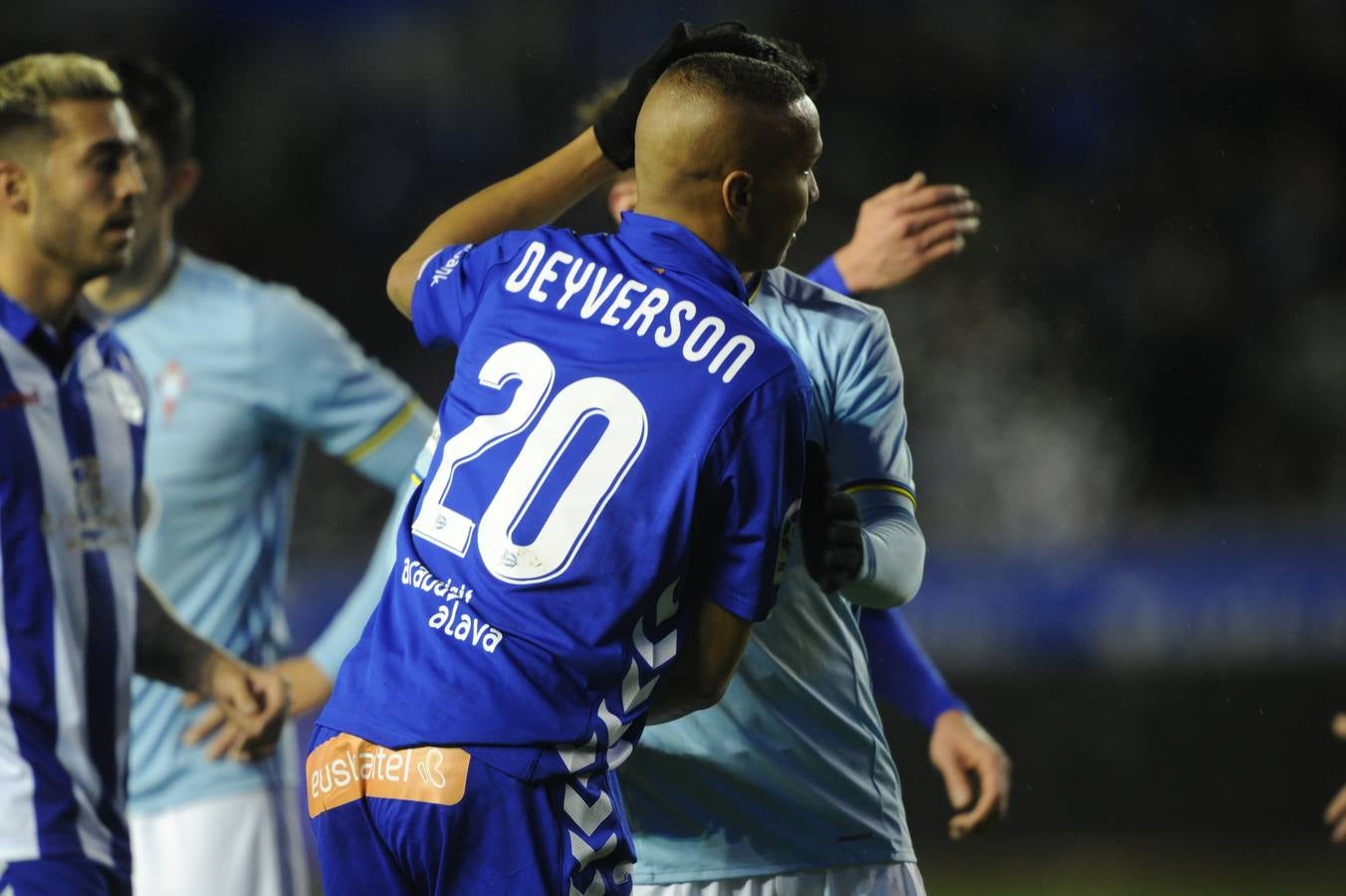 Semifinal de Copa entre el Alavés y el Celta