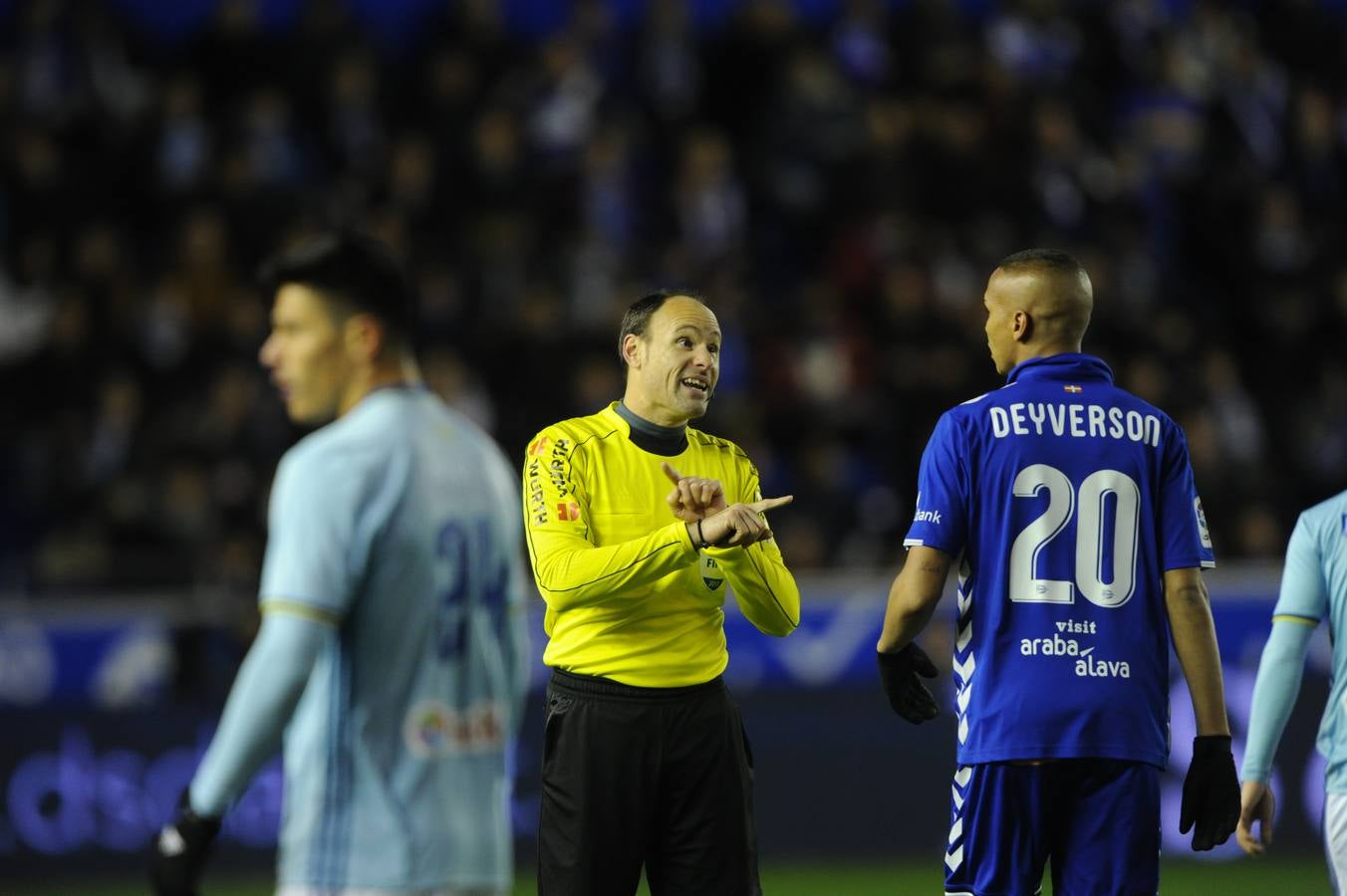 Semifinal de Copa entre el Alavés y el Celta