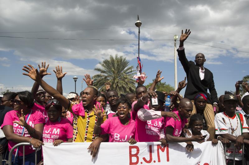 El empresario Jovenel Moise toma posesión como nuevo presidente de Haití