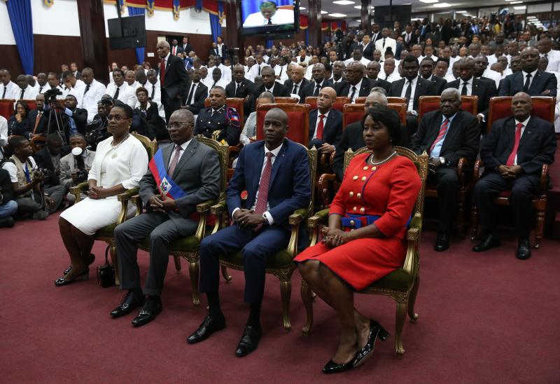 El empresario Jovenel Moise toma posesión como nuevo presidente de Haití