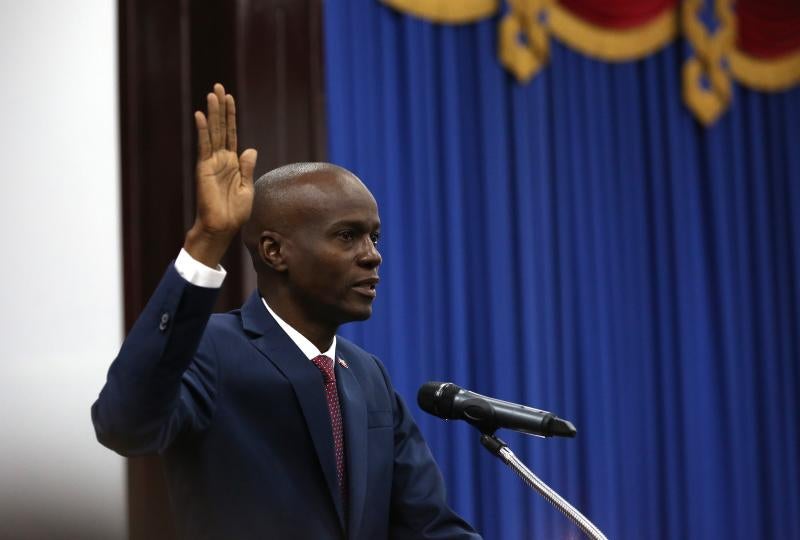 El empresario Jovenel Moise toma posesión como nuevo presidente de Haití