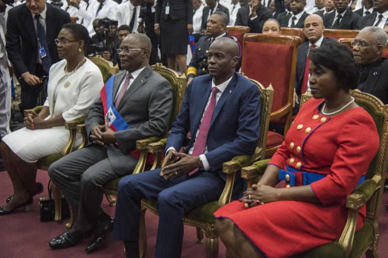 El empresario Jovenel Moise toma posesión como nuevo presidente de Haití