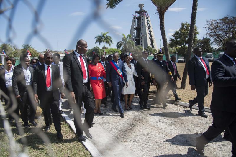 El empresario Jovenel Moise toma posesión como nuevo presidente de Haití