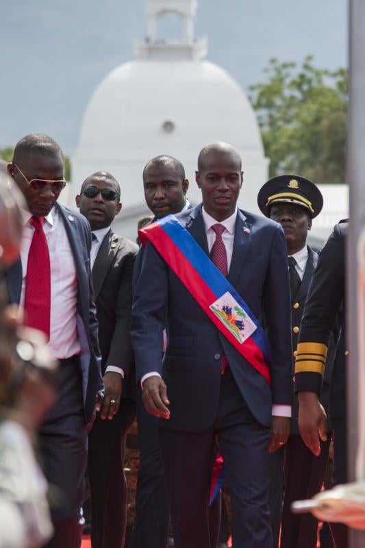 El empresario Jovenel Moise toma posesión como nuevo presidente de Haití
