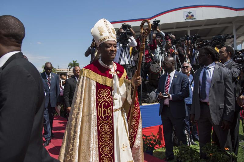 El empresario Jovenel Moise toma posesión como nuevo presidente de Haití