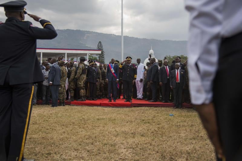 El empresario Jovenel Moise toma posesión como nuevo presidente de Haití