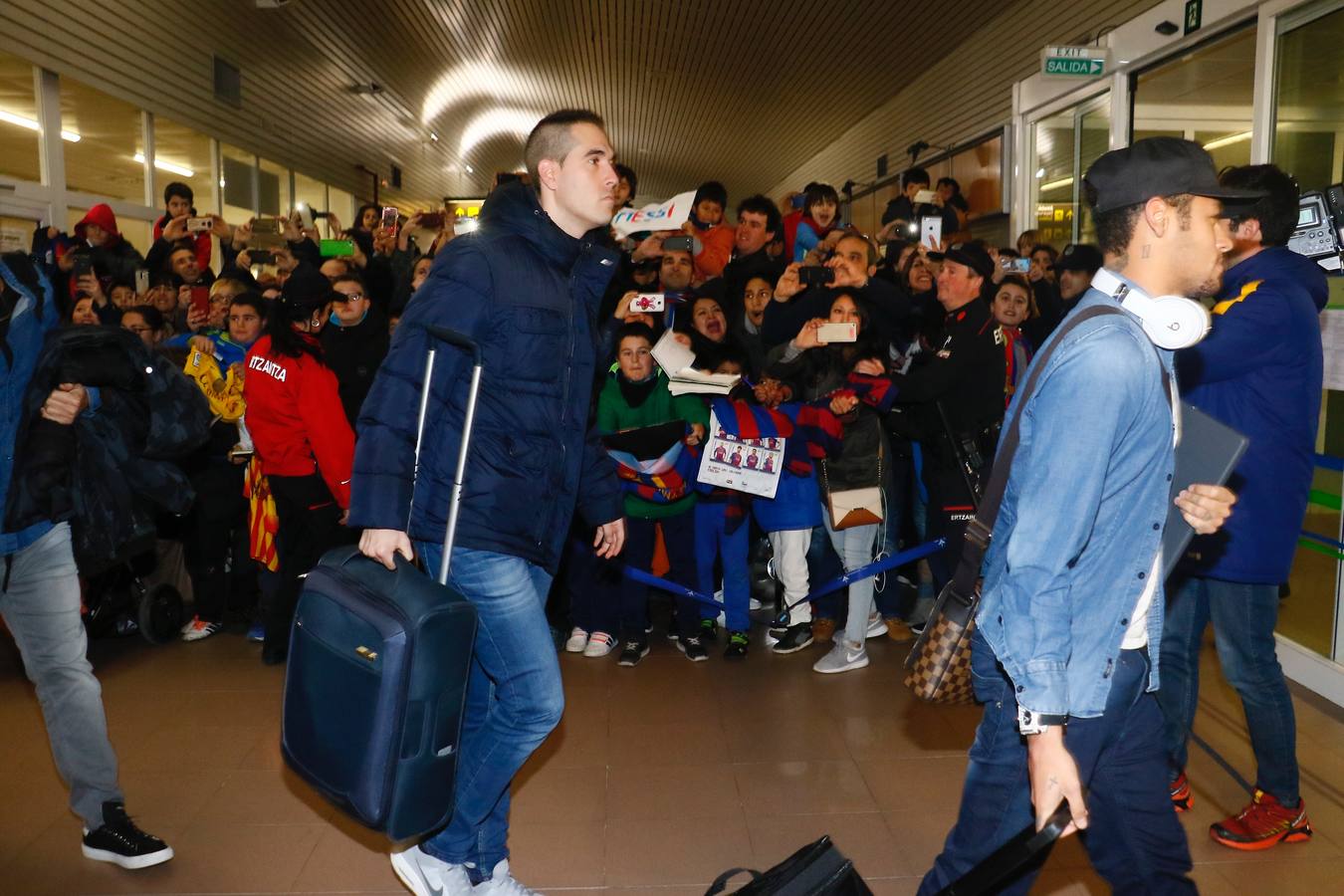 El Barcelona llega a Vitoria