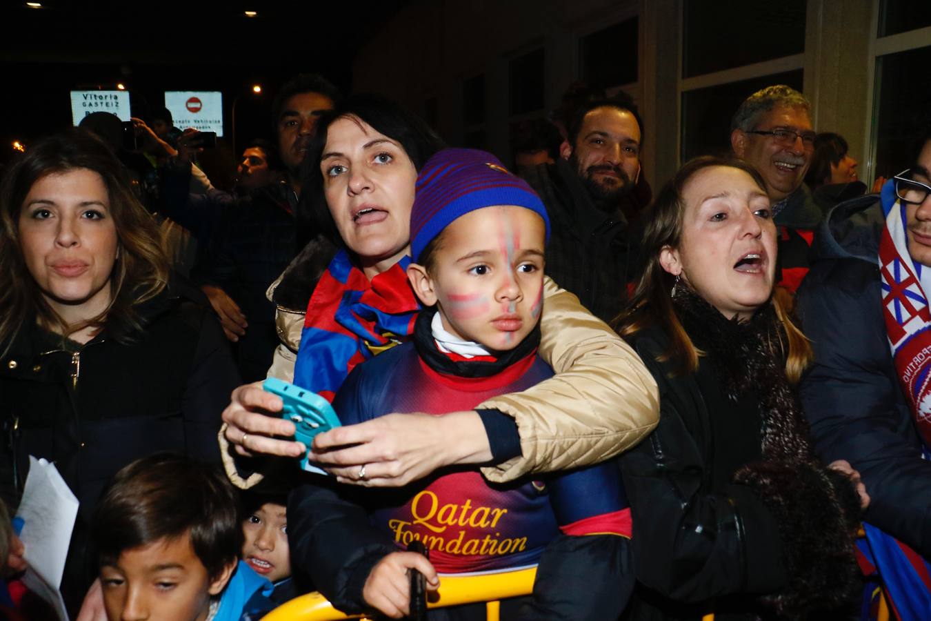 El Barcelona llega a Vitoria