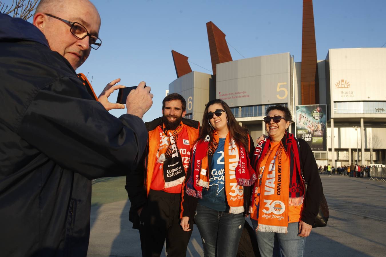 El Buesa acoge a los aficionados de todos los equipos