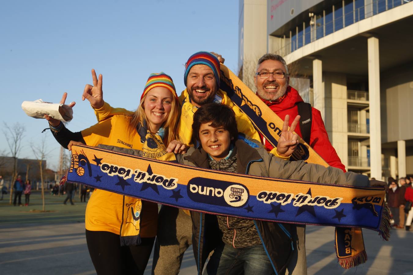 El Buesa acoge a los aficionados de todos los equipos