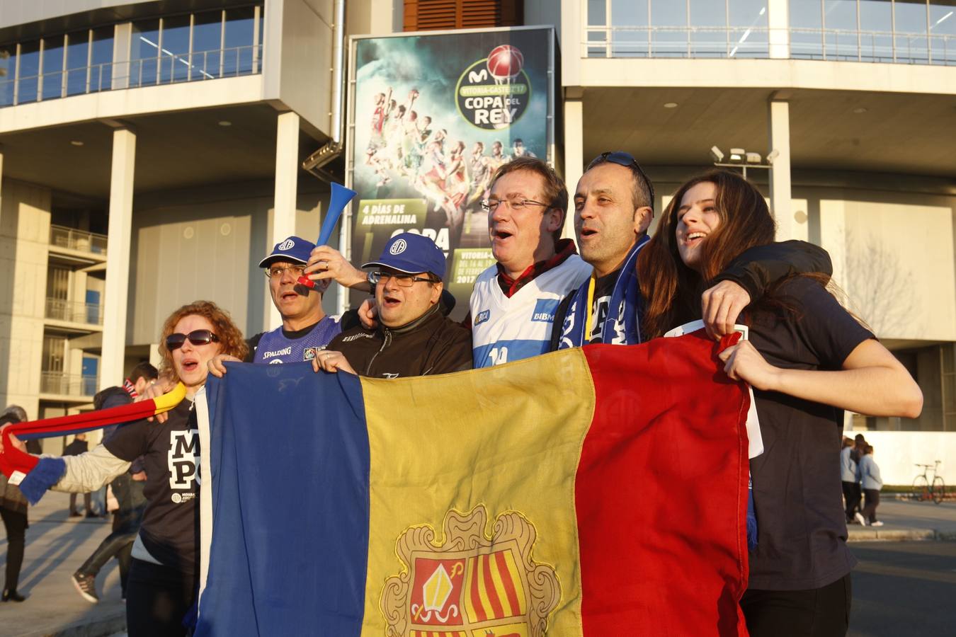 El Buesa acoge a los aficionados de todos los equipos