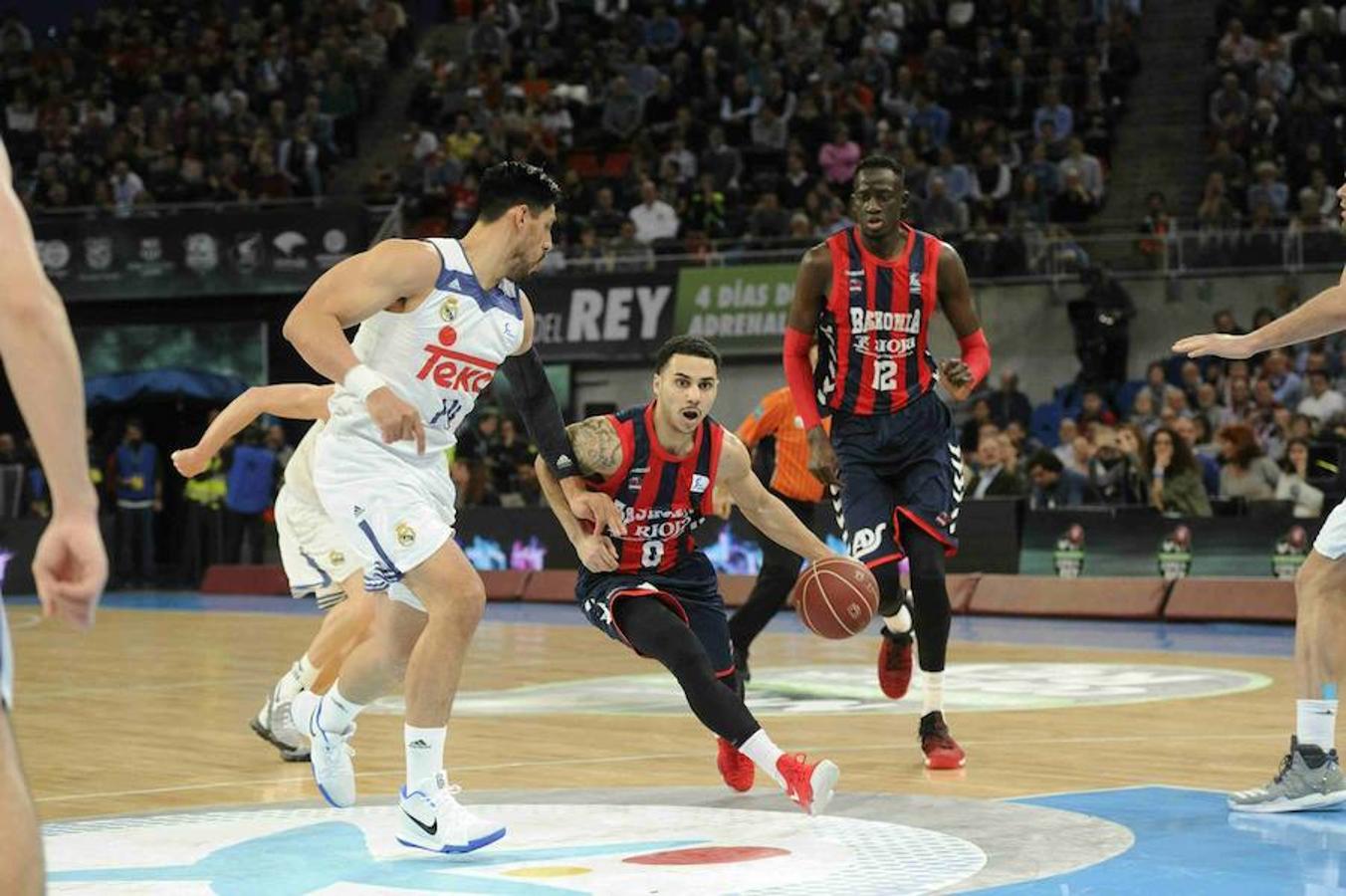 El Real Madrid - Baskonia, en imágenes