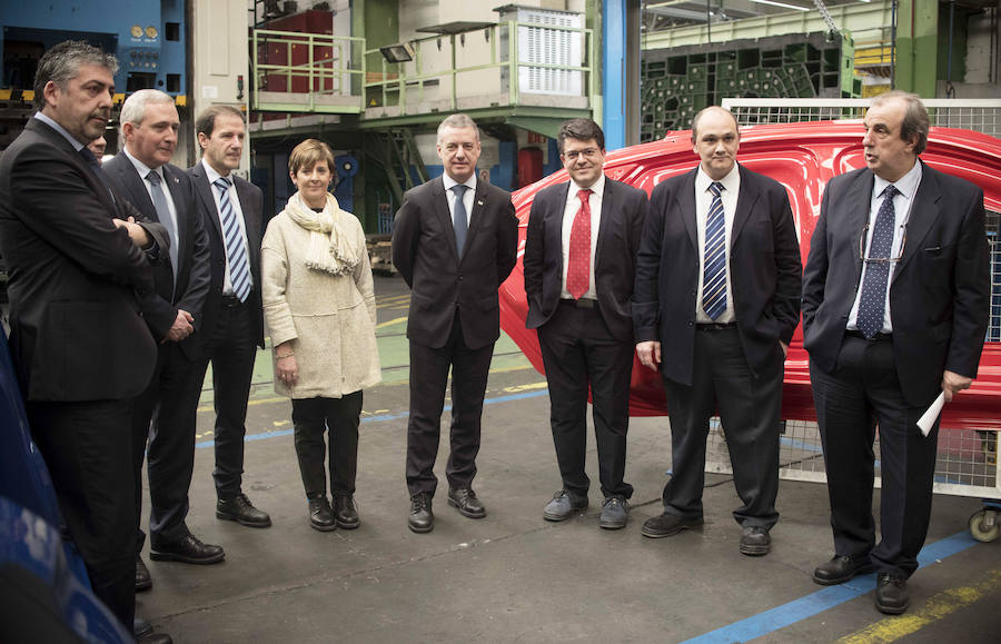El lehendakari visita la sede de Matrici