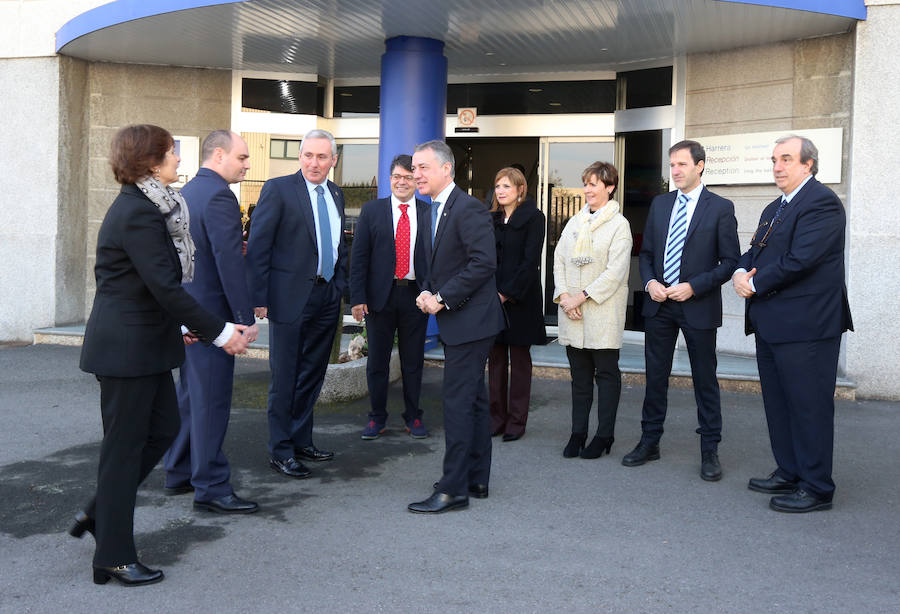 El lehendakari visita la sede de Matrici