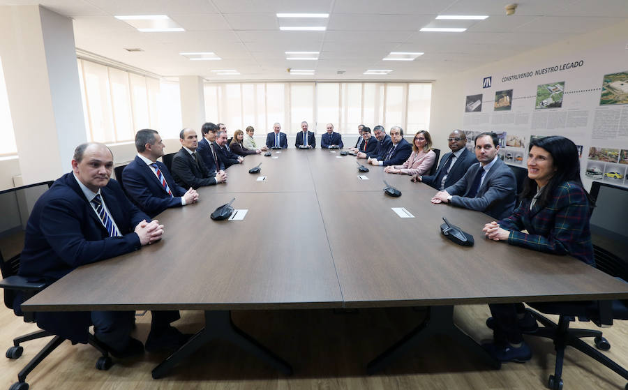 El lehendakari visita la sede de Matrici