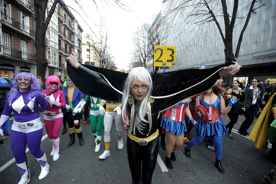 Bilbao se desmelena en los carnavales de 2017