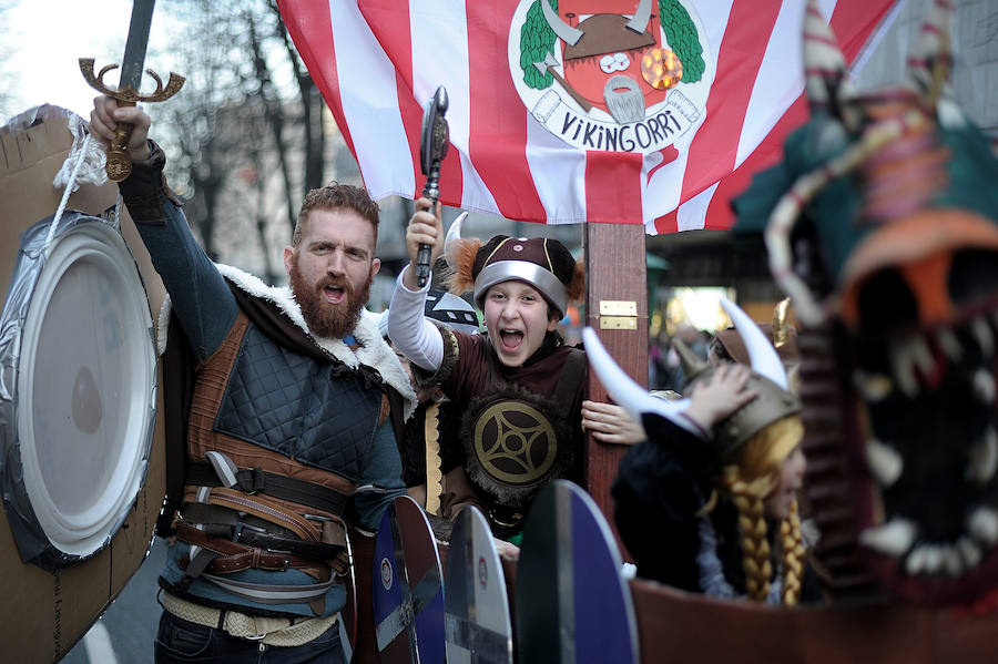 Bilbao se desmelena en los carnavales de 2017