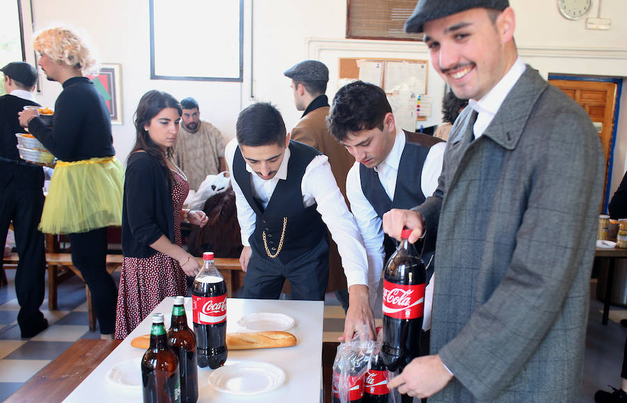 Un centenar de personajes históricos se citan para comer en Sopela