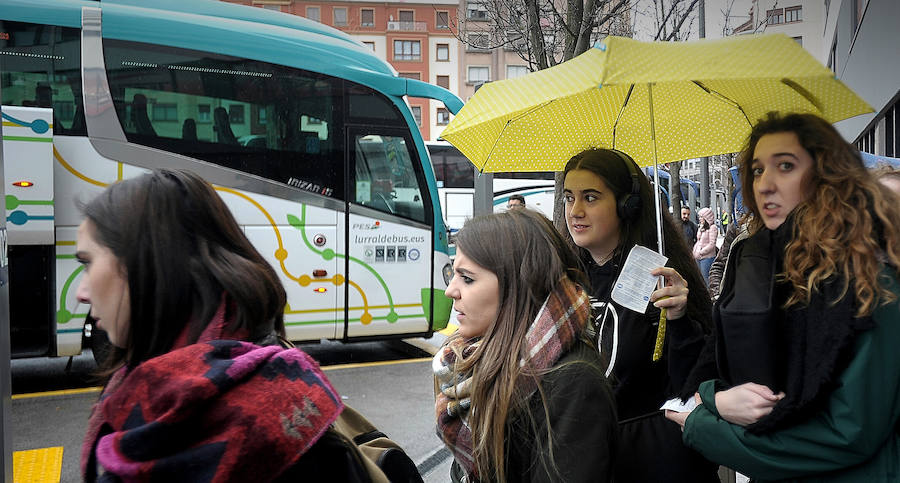 La estación provisional de Termibus
