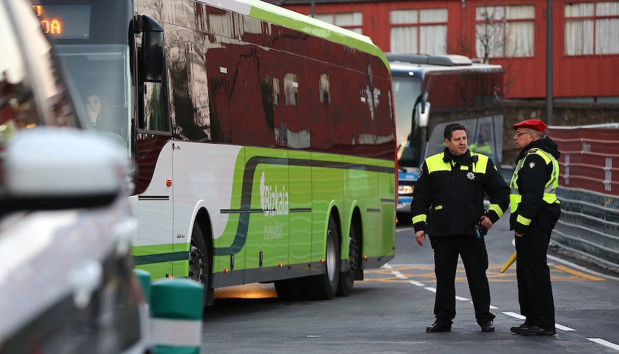 La estación provisional de Termibus