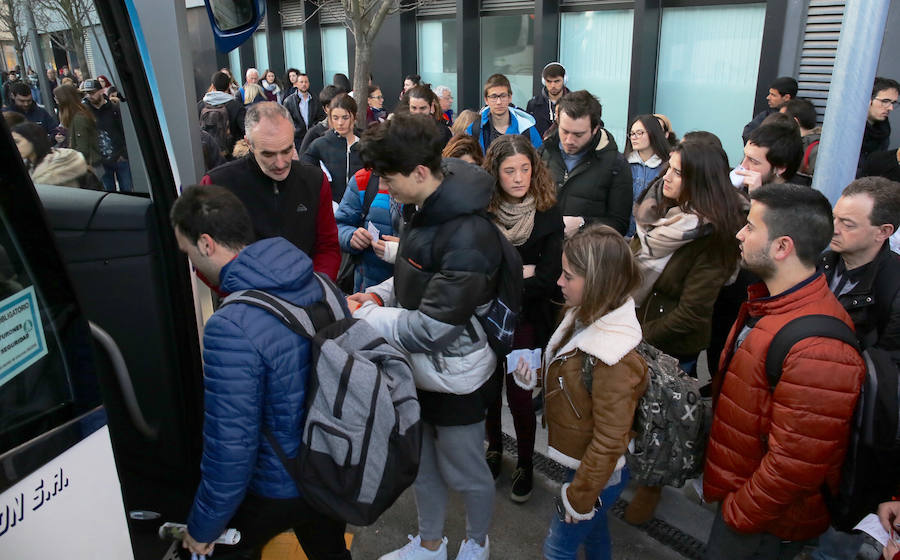 La estación provisional de Termibus