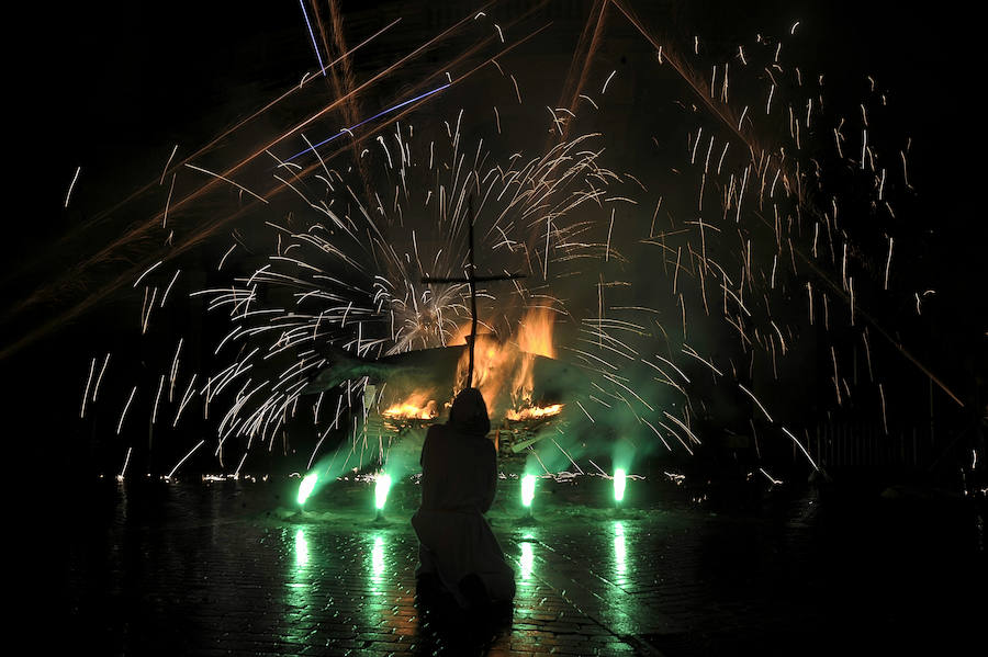 Bilbao entierra a la sardina