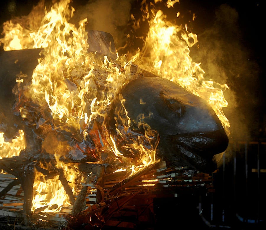 Bilbao entierra a la sardina