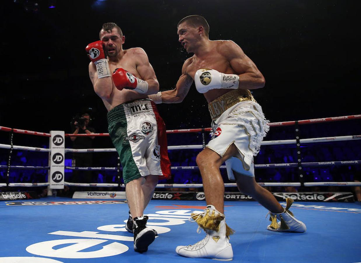 EL combate entre Andoni Gago y Lee Selby