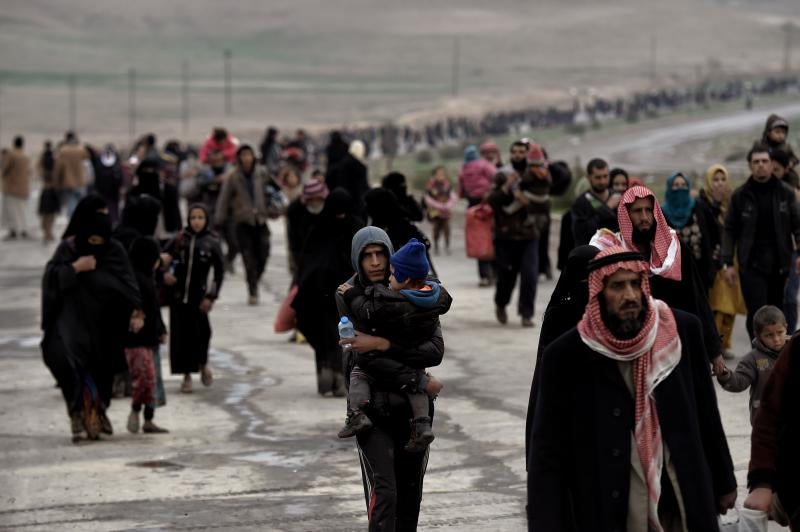 Huida de Mosul