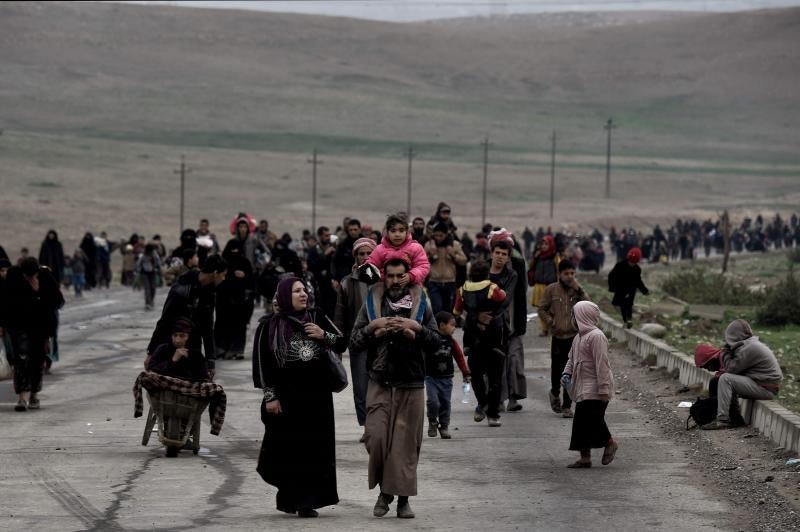Huida de Mosul