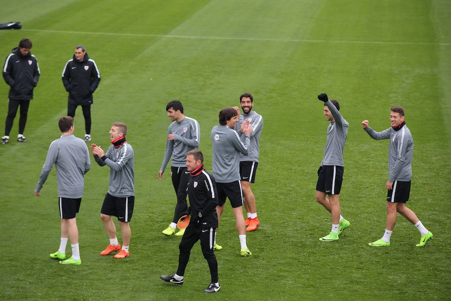 El Athletic se prepara en Lezama