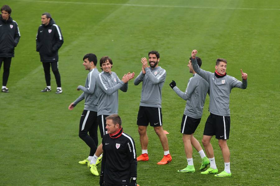 El Athletic se prepara en Lezama