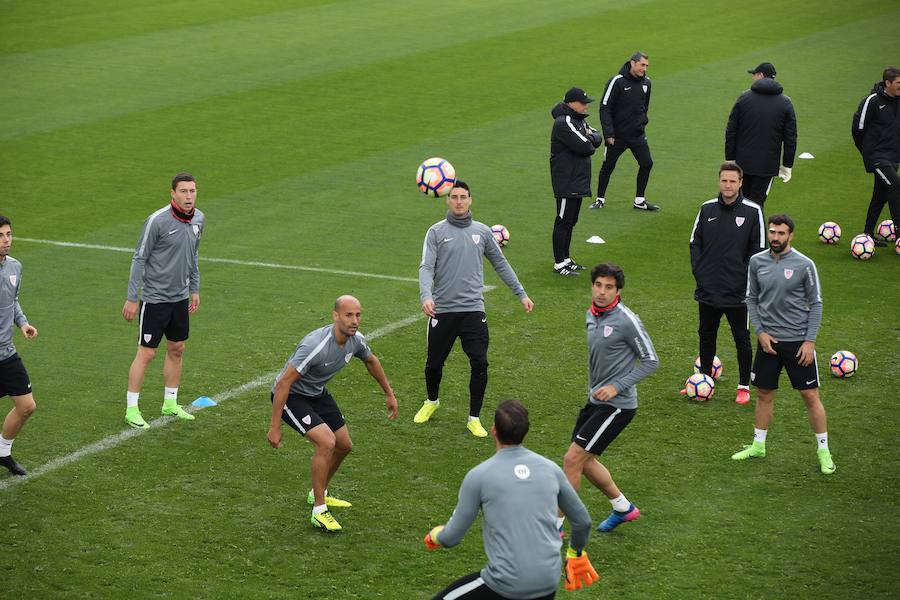 El Athletic se prepara en Lezama