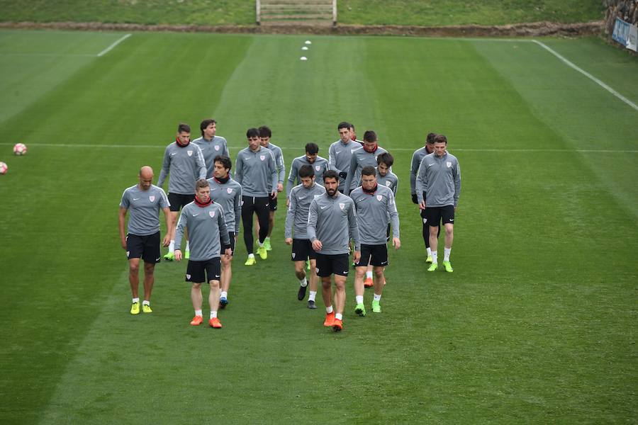 El Athletic se prepara en Lezama