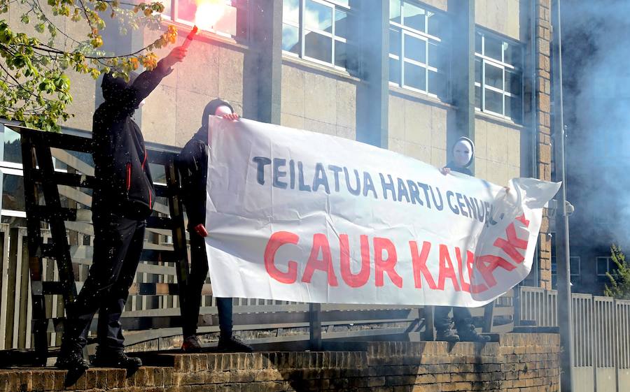 Manifestación contra la Lomce en Bilbao