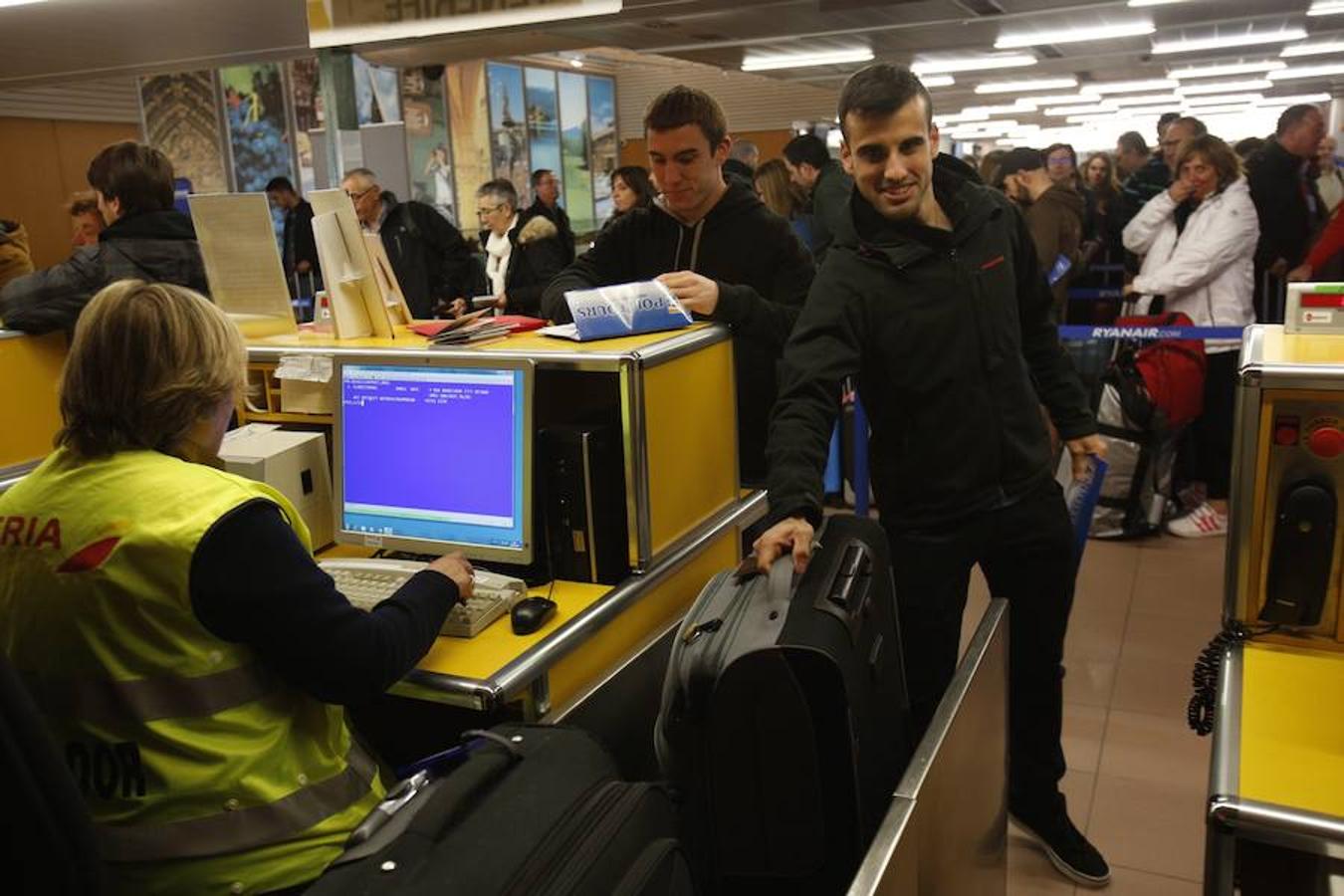 Foronda disfruta de su mayor actividad con 1.700 pasajeros en dos días