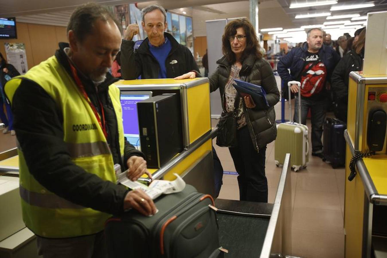 Foronda disfruta de su mayor actividad con 1.700 pasajeros en dos días