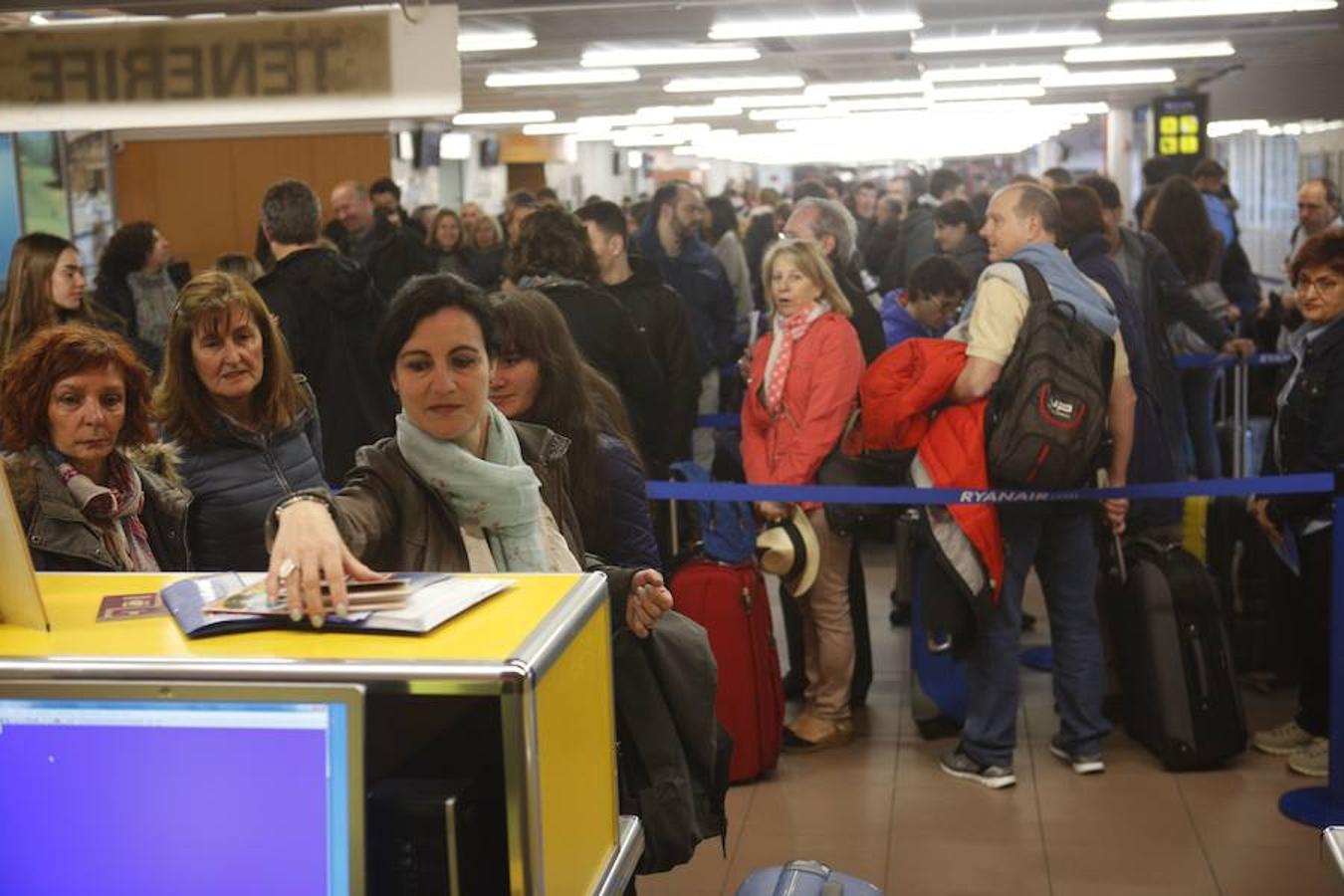 Foronda disfruta de su mayor actividad con 1.700 pasajeros en dos días