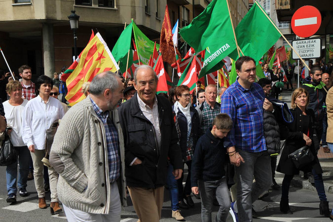 El acto de Independentistak en Gernika