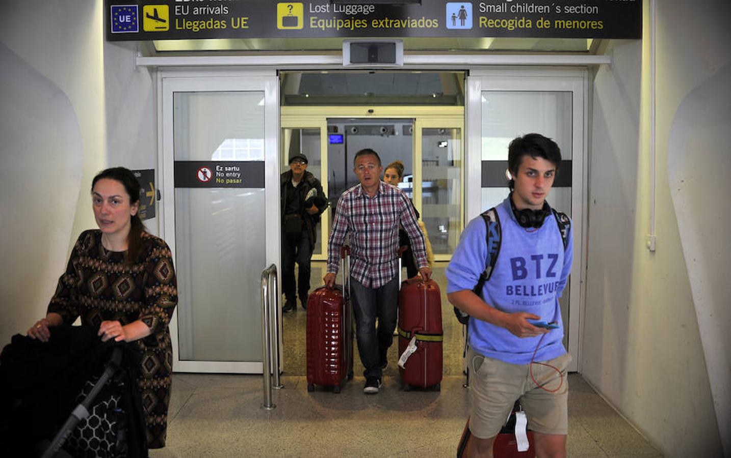 Las imágenes del aeropuerto