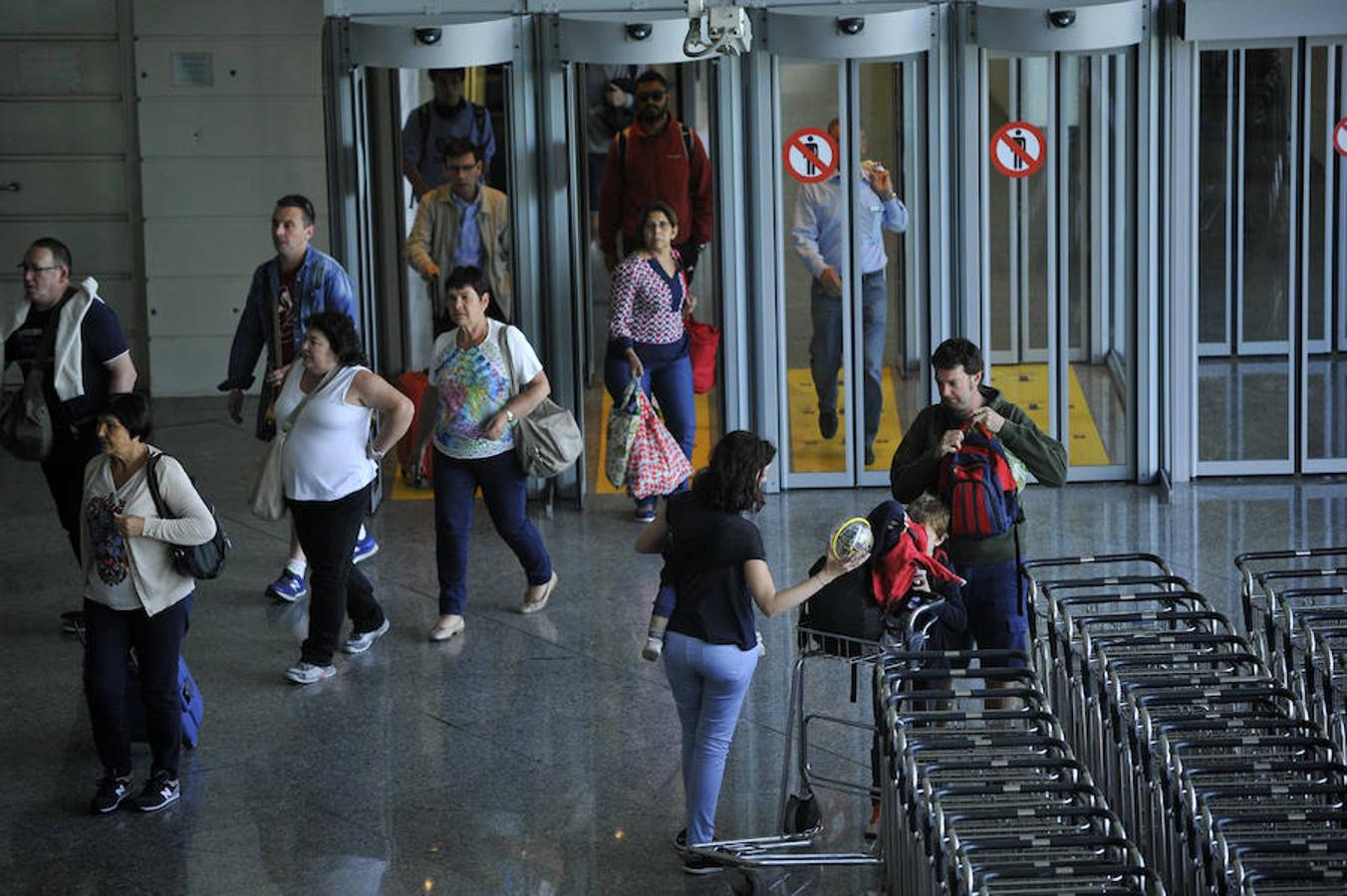 Las imágenes del aeropuerto