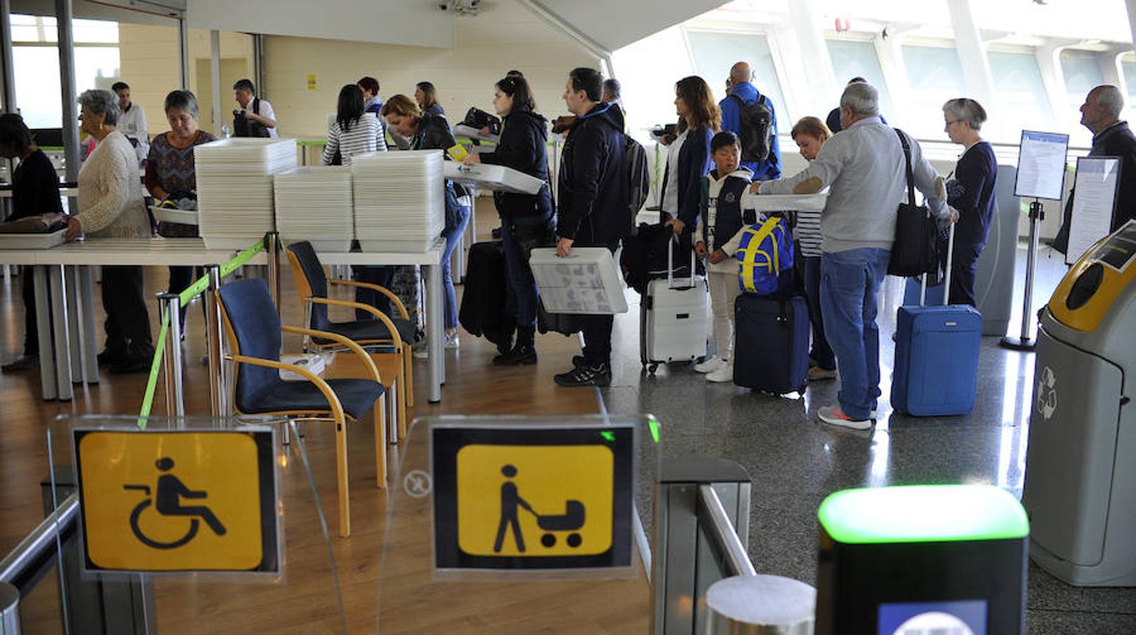 Las imágenes del aeropuerto