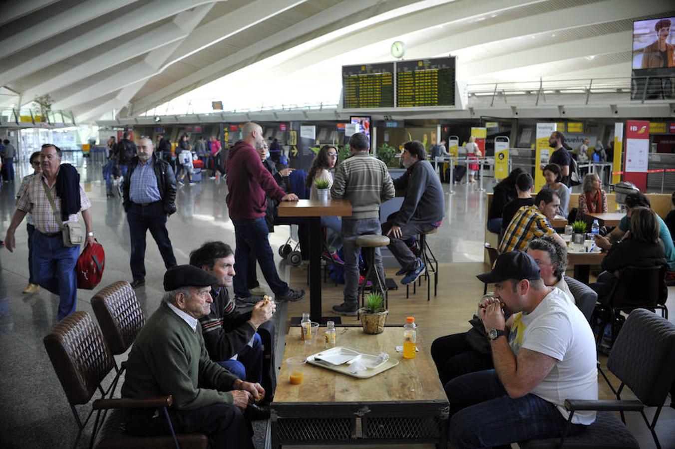 Las imágenes del aeropuerto