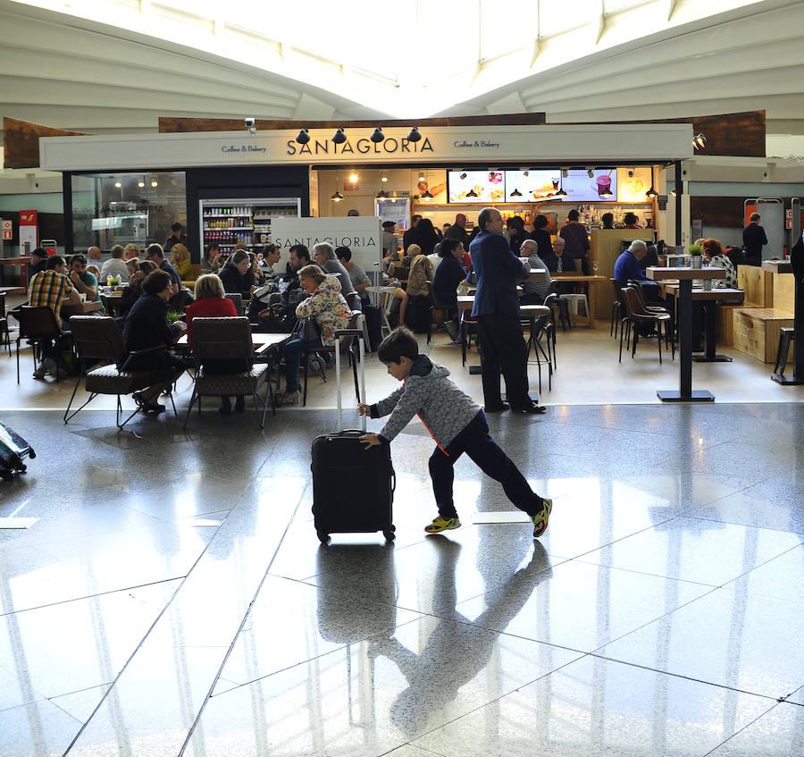 Las imágenes del aeropuerto
