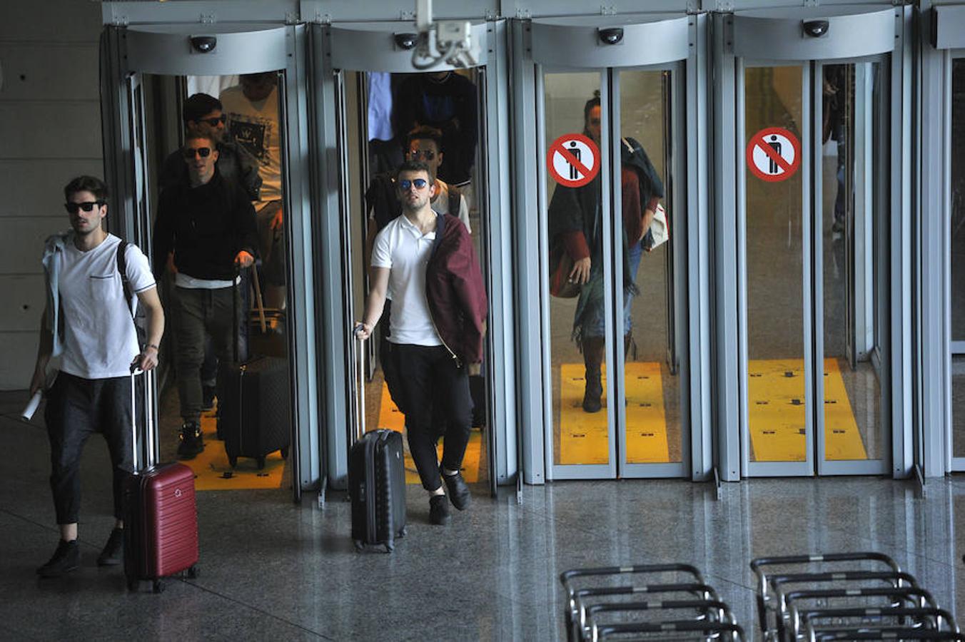 Las imágenes del aeropuerto