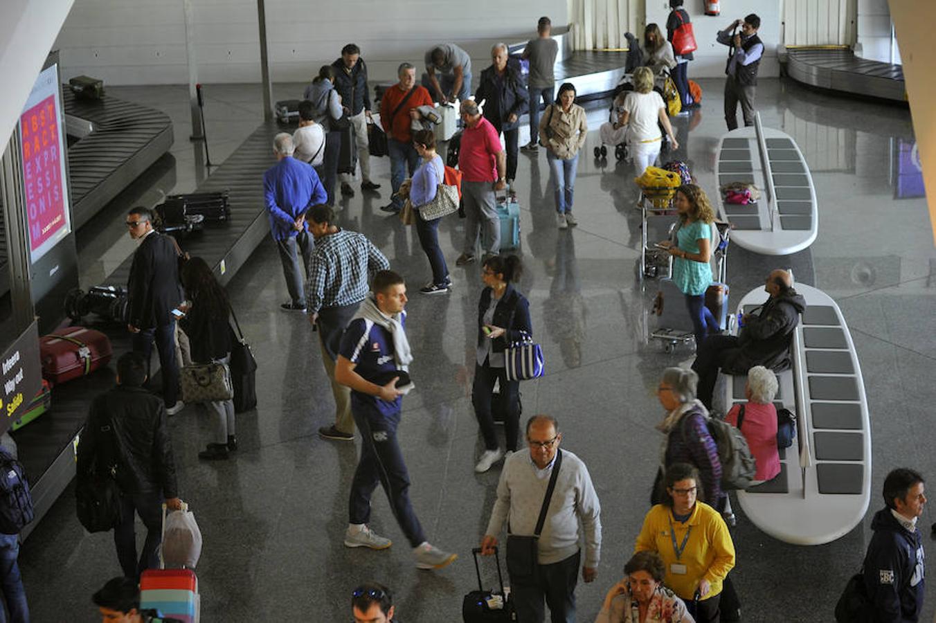 Las imágenes del aeropuerto
