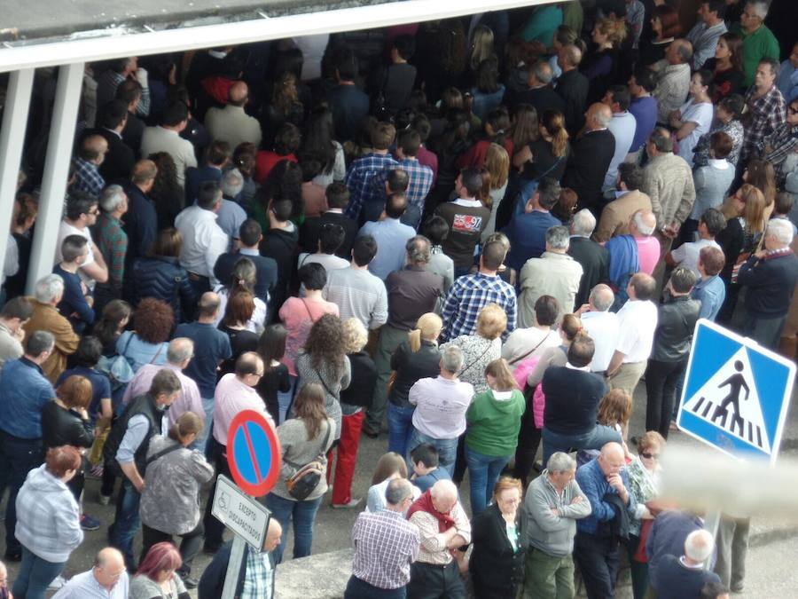 Villarcayo se reúne para despedir a Gonzalo