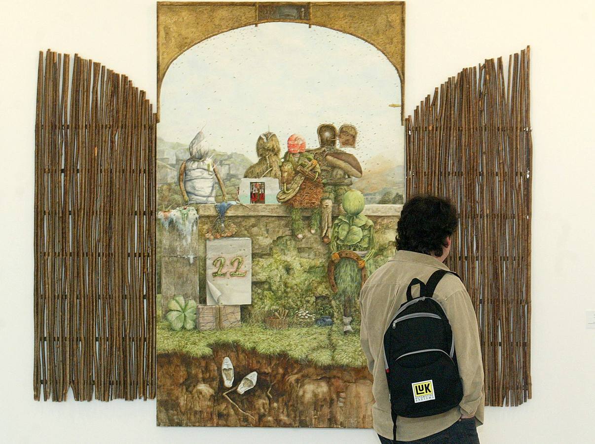 Exposición de Vicente Ameztoy (2003). Una de las exposiciones de más éxito del Artium en sus 15 años de vida