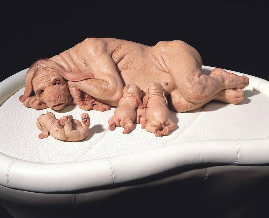 ‘Tiernas criaturas', de Patricia Piccinini (2007). Una de las exposiciones de más éxito del Artium en sus 15 años de vida